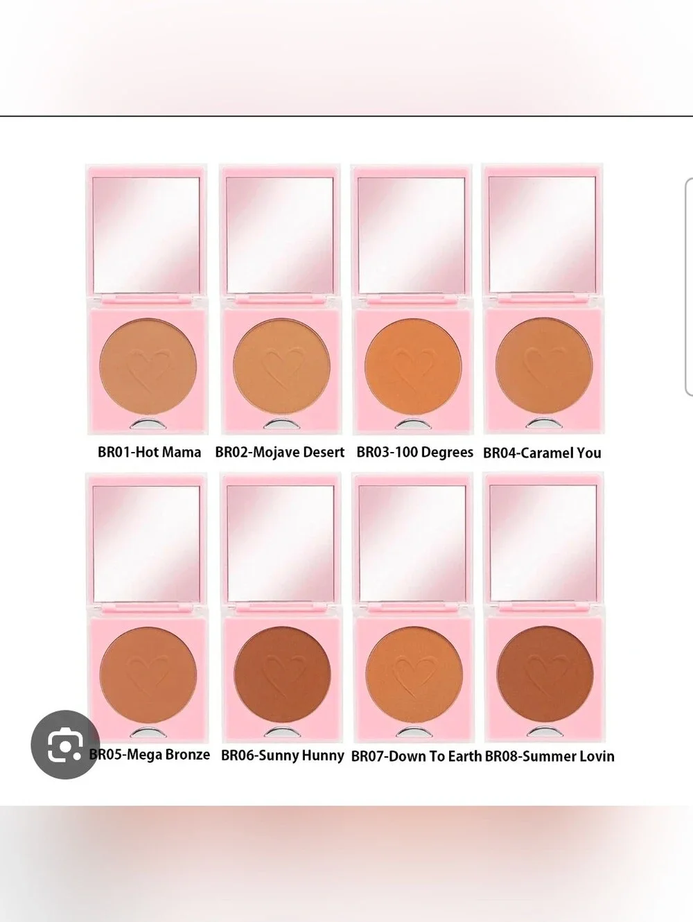 Beauty Creations Sunless & Sunkissed Perfecting Bronzer Matte in Hot Mama 0.23oz